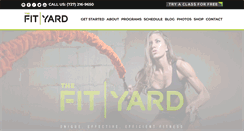 Desktop Screenshot of fityard.com